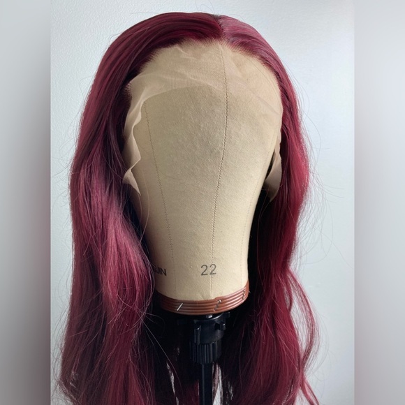 Long Purple Lace Wig